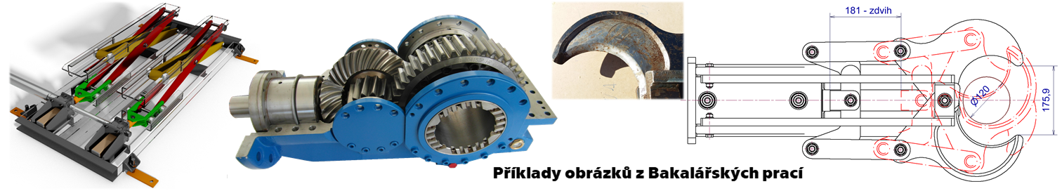 Příklady obrázků z Bakalářských prací